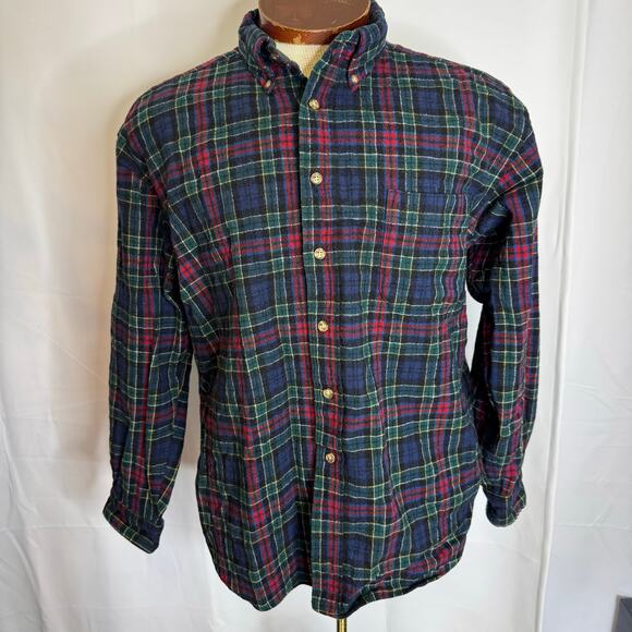 Pendleton Allison Tartan Wool Shirt XL Made in USA Plaid Button Up Vintage - Picture 2 of 12
